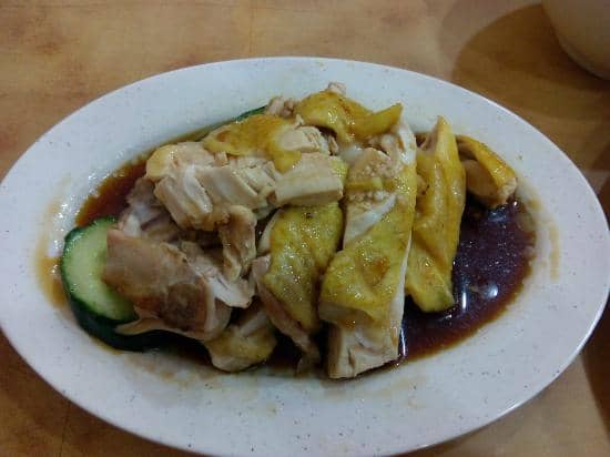 hainan chicken rice chee meng