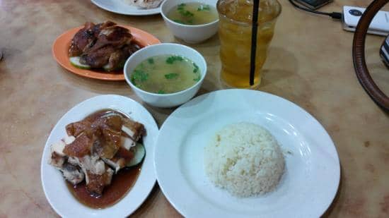 hainan chicken rice chee meng